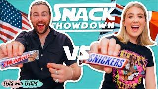 SNACK SHOWDOWN USA VS UK CLASSICS! 