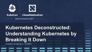 Kubernetes Deconstructed: Understanding Kubernetes by Breaking It Down - Carson Anderson, DOMO