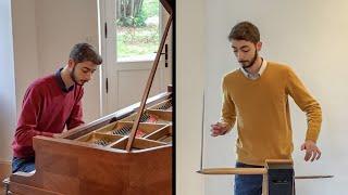 Theremin and Piano | Debussy - Arabesque n°1 | Grégoire Blanc