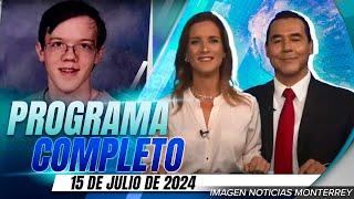 Noticias Monterrey con Gerardo Burgoa y Marymar Pando | Programa completo 15 de julio 2024