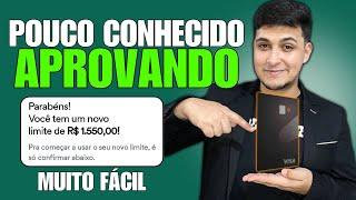 APROVANDO FÁCIL! ESSE CARTÃO DE CRÉDITO POUCO CONHECIDO SEM ANUIDADE APROVA NA HORA | COMO SOLICITAR