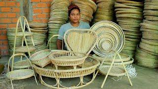 Traditional Bamboo Basket Craft  - DIY Handmade Craft - Best Display Ideas