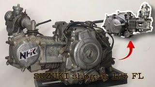 RESTORE AND REPAIR ENGINE | SUZUKI shogun 125 FL/Smash Titan (give a little power to the old engine)