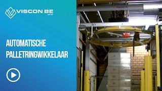 Automatische palletringwikkelaar - Automatic pallet ring wrapper - Gryson Wervik