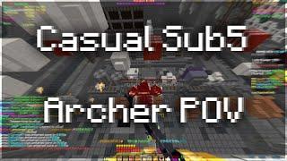 4:57 Casual Sub5 Archer POV | Hypixel Skyblock M7