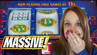 OMG This IMPOSSIBLE Slot Machine Paid Stacey a MASSIVE JACKPOT!