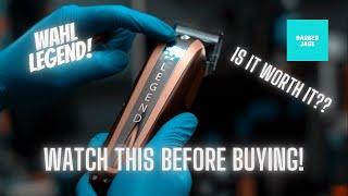 WAHL Cordless LEGEND Review!!  Barber Jase 