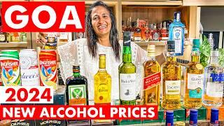 GOA WINESTORE | New Liquor Rates Goa - 2024 | GOA VLOG | Whiskey, Vodka, Rum, Beer | Panjim City |