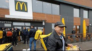 McDonald's reopens in Kyiv