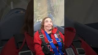 Pilot shows off the impact of flying at 9.5G ️ #shorts #funny #pilot
