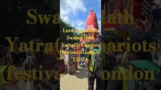 July Y2024 Lord Jagannath Swamy Chariots festival @ London, Hyde Park.