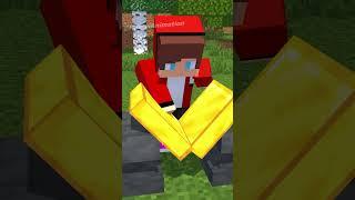 JJ Sister - MAIZEN Minecraft Animation #shorts