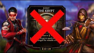 MK Mobile. Krypt Mode is GONE? WB Responds...