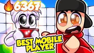 I Played With The BEST MOBILE PLAYER In Roblox Rivals!