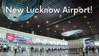 Flying from Stunning New Lucknow Airport! | Terminal 3 | Lucknow to Bangalore Indigo flight