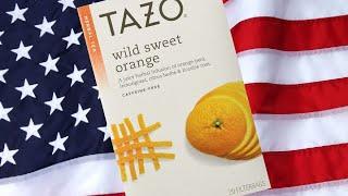 Trying Tazo Wild Sweet Orange Tea