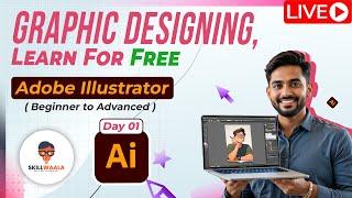 Adobe Illustrator for Beginners | Workspace & Interface | Illustrator Full Course Tutorial 2025