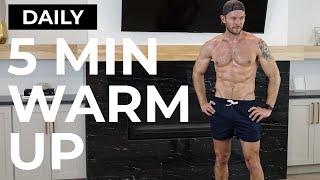 5 MIN WARM UP | FULL BODY WARMUP FOR AT HOME WORKOUTS | TIFFxDAN