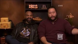 Talking Dead - Cooper Andrews (Jerry) on preparing for the fighting scenes