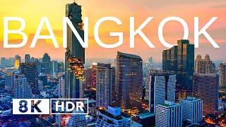 Bangkok, Thailand  in 8K HDR 10 BIT ULTRA HD Drone Video (60 FPS)