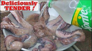 OCTOPUS RECIPE | Do not BOIL in Water Directly! I show you How SUPER TENDER &  VERY DELICIOUS!