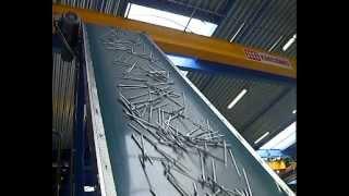 Weighpack Packaging Solutions - OFA Linear weigher 10 kg nails into box.