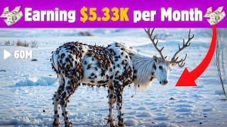 This Faceless AI Channel Made $5.33K in Just 3 Months | AI Animal Rescue Videos