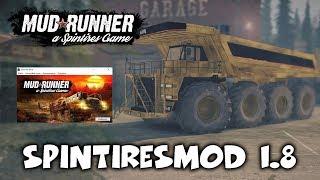 Spintires: MudRunner [ Установка SpintiresMod 1.8 ]