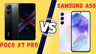 POCO X7 PRO vs SAMSUNG A55 - Cual es Mejor?