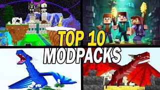 Top 10 Best Minecraft Modpacks to Play With Friends!