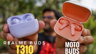 realme Buds T310 VS Moto Buds TWS  Which Offers Better Value for Money?