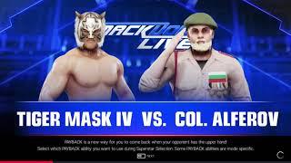 Tiger Mask IV vs Col. Alferov: SmackDown Live, June 4, 2019
