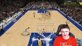 SpencerPremier RAGE QUITS Again After Facing Sweat in NBA 2K21!