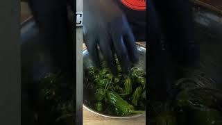 5-Minute Grilled Shishito Peppers ️ Easy, Addictive, Crowd-Pleaser! #shorts #easyrecipes #grilling