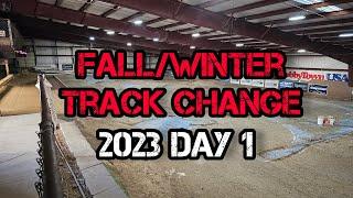 HobbyTown HobbyPlex Fall Track Build - Day 1 - Moving Dirt