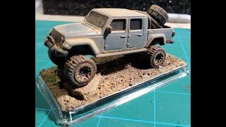 Custom Maisto and Hot Wheels Jeep Gladiator