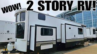 2 STORY RV! This Destination RV is MASSIVE! Crossroads Hampton