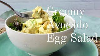 Creamy Avocado Egg Salad | The Casual Foodist