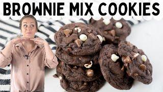 How to Make Brownie Mix Cookies- Only 3 Ingredients!