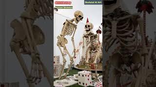 Human Skeleton Animation | Skeletal Anatomy | Skeletal AI Art | 13