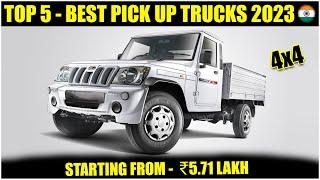 Top 5 Best Pick Up Trucks In India 2023 (Under 8 Lakh)