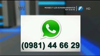 Denuncias ciudadanas enviadas al WhatsApp de Prensa de Telefuturo