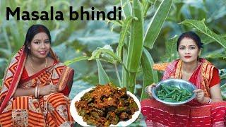 Discover the Secret to Perfect Masala Bhindi || bhindi recipe || parvi cooking