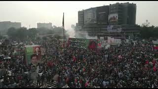 Drone Footage | Haqeeqi Azadi Long March