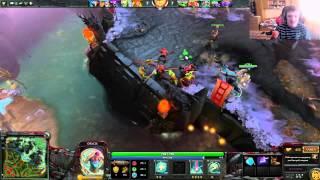 Vjlink top RAGE Вжлинк рейджит в Dota 2 на хохла