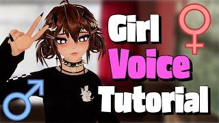 GIRL VOICE TUTORIAL | Feminizing your voice