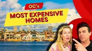 Where Are the MOST EXPENSIVE HOMES in Orange County California?? | Living in Orange County