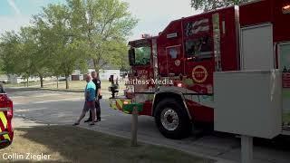 Pebble Valley Road Structure Fire - Waukesha, Wisconsin