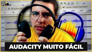 TRATAMENTO DE ÁUDIO: Como MELHORAR SEU ÁUDIO de forma muito simples no AUDACITY (Atualizado 2023)