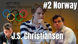 GM Johan-Sebastian Christiansen on Hans vs. Magnus and Chess Olympiad predictions